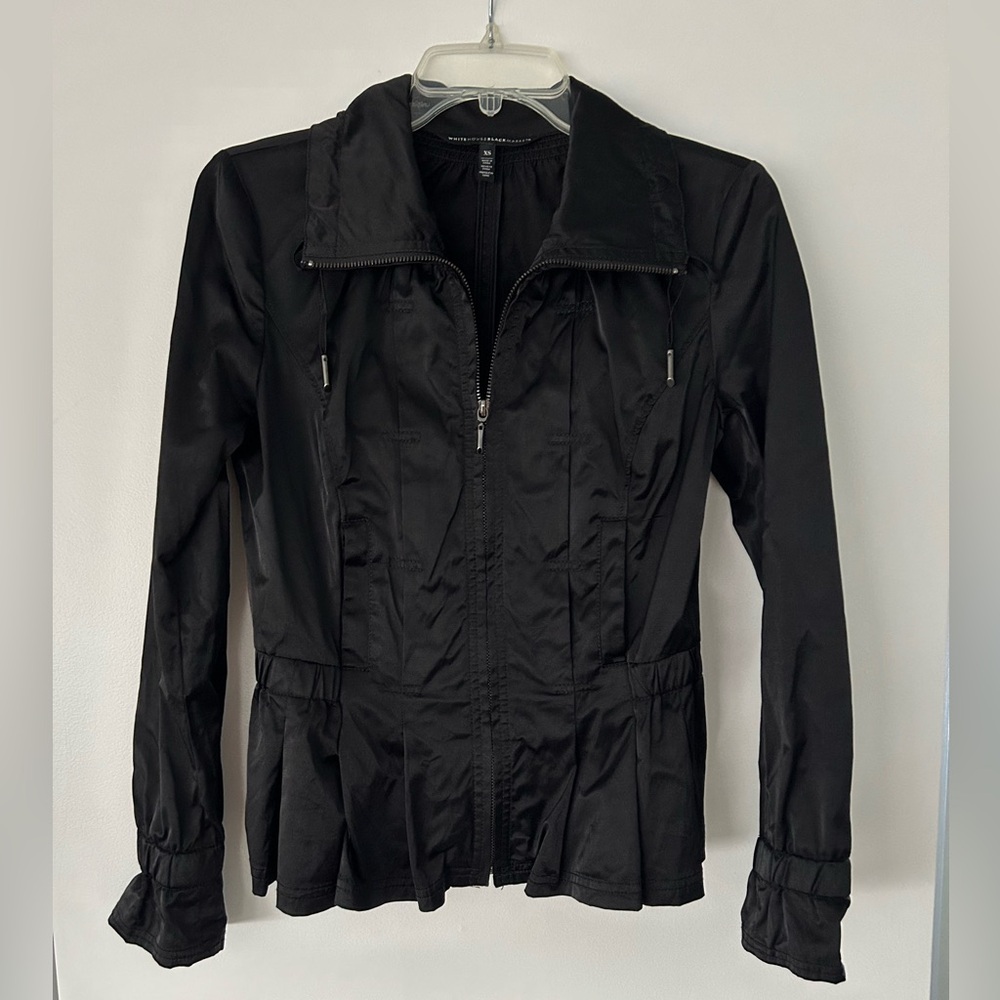 WhiteHouse BlackMarket peplum jacket, XS